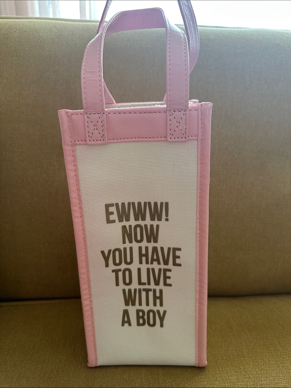 Canvas Bottle Tote